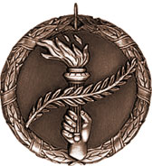 Bronze Olympic Torch Medal