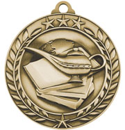 Book & Lamp Medal