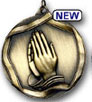 Praying Hands Medal