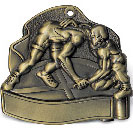 Wrestling Medal Wrestling Medal