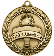 Perfect Attendance Medal