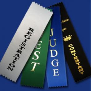 Pinked Custom Award Ribbons